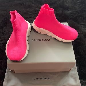 Balenciaga Girls Speed LT Sock Sneaker Size 9-9.5- Toddler-US (25-26 EU) NIB
